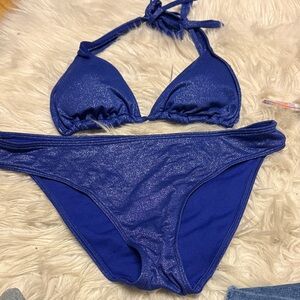 Hollister Blue Bikini Set